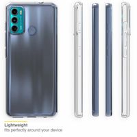 Accezz Clear Backcover Motorola Moto G60 - Transparant