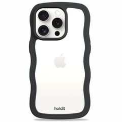 Holdit Wavy Case Apple iPhone 14 Pro Max - Black / Transparent
