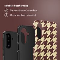 Selencia Vivid Backcover Samsung Galaxy A17 - Pied-de-Poule