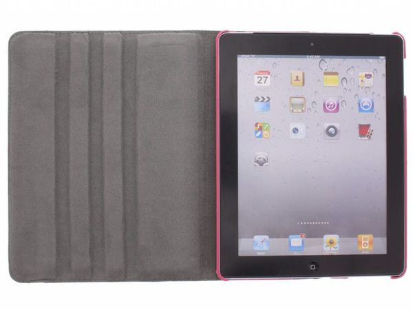 360° Draaibare Design Bookcase iPad 4 (2012) 9.7 inch / 3 (2012) 9.7 inch / 2 (2011) 9.7 inch