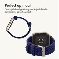 imoshion Corduroy bandje Apple Watch | 44/45/46/49 mm - Donkerblauw