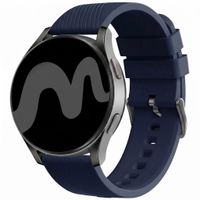 imoshion Siliconen bandje  - Universeel 22 mm aansluiting - Donkerblauw
