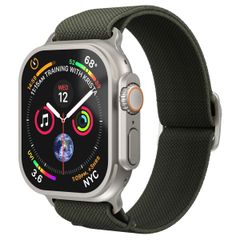 Vonmählen Classic Nylon Loop bandje Apple Watch | 38/40/41/42 mm - Olive