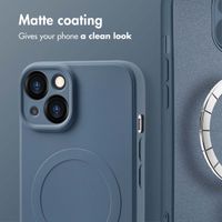 imoshion Colour Back Cover with MagSafe Apple iPhone 14 - Dark Blue