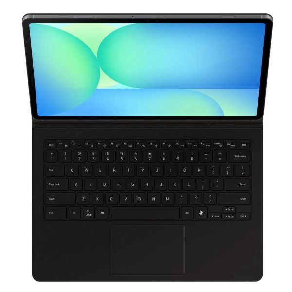 Samsung Originele Book Cover QWERTY Keyboard Samsung Galaxy Tab S10 FE Plus - Zwart