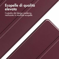 imoshion Trifold Bookcase Apple iPad 9 (2021) 10.2 inch / iPad 8 (2020) 10.2 inch / iPad 7 (2019) 10.2 inch - Bordeaux