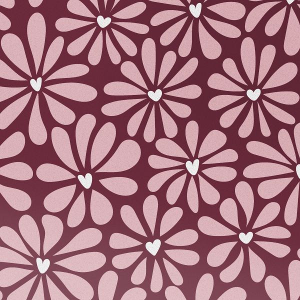 imoshion Design hoesje Samsung Galaxy S25 - Bloom Love Blush