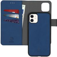 imoshion Uitneembare 2-in-1 Luxe Bookcase Apple iPhone 11 - Donkerblauw