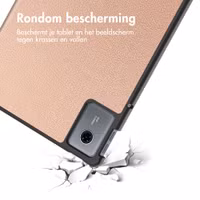 imoshion Trifold Bookcase Lenovo Idea Tab - Rose Gold