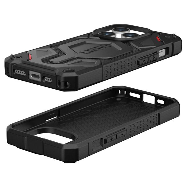 UAG Monarch Pro Backcover Apple iPhone 15 Pro - Kevlar Black