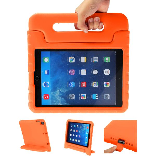 imoshion Kidsproof Backcover met handvat iPad 6 (2018) / iPad 5 (2017) - Oranje