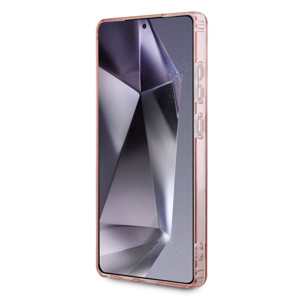 Guess MagSafe IML Rhinestones Case Samsung Galaxy S25 Ultra - Roze