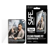 SAFE by PanzerGlass Ultra-Wide Fit Screenprotector met EasyAligner Apple iPhone Duo