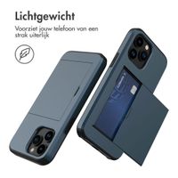imoshion Backcover met pasjeshouder Apple iPhone 14 Pro - Donkerblauw