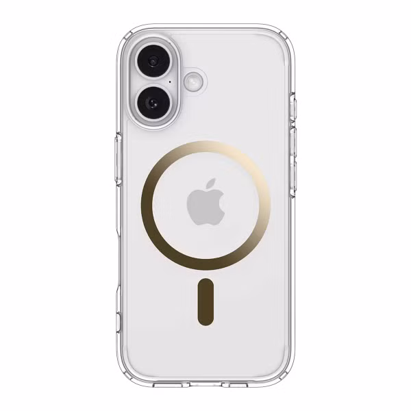 Spigen Ultra Hybrid Backcover MagSafe Apple iPhone 17 - Clear Gold