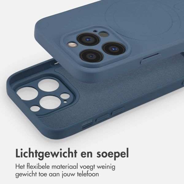 imoshion Color Backcover met MagSafe iPhone 14 Pro - Donkerblauw