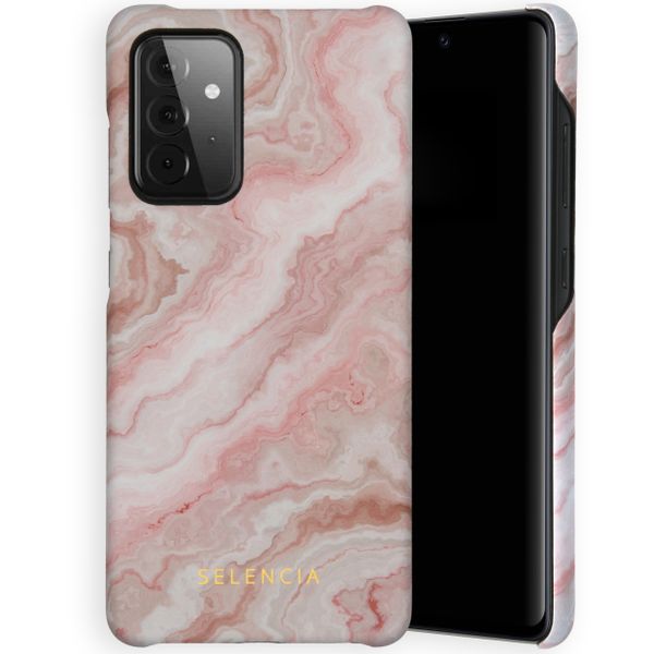 Selencia Fashion Backcover Samsung Galaxy A52(s) (5G/4G) - Marble Rose