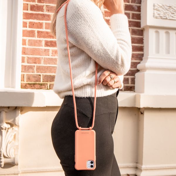 imoshion Color Backcover met afneembaar koord Apple iPhone X / Xs - Peach