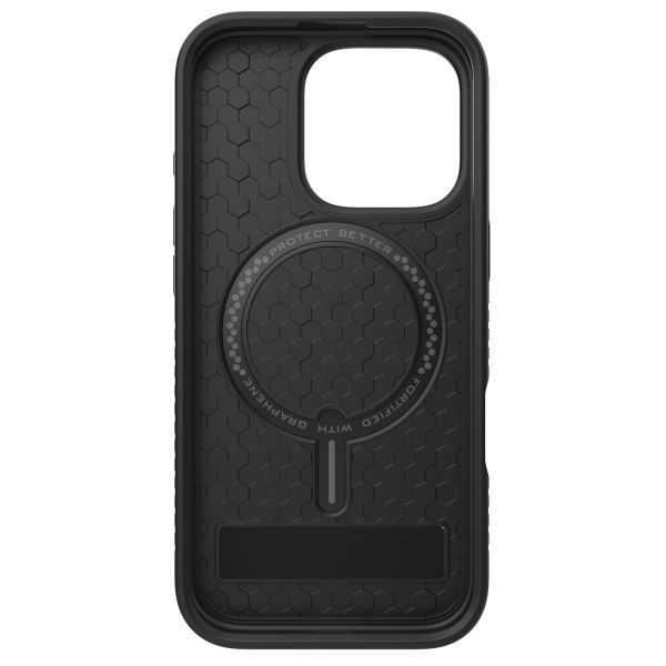 ZAGG Denali Snap KickStand Case met MagSafe iPhone 16 Pro - Zwart