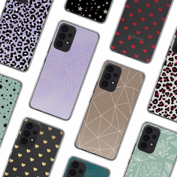 imoshion Design hoesje Samsung Galaxy A53 - Topo Lilac