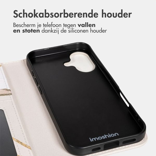 imoshion Design Bookcase Apple iPhone 17 - Beige Graphic