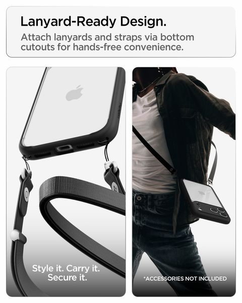 Spigen Ultra Hybrid Backcover Apple iPhone 18 Pro / 17 Pro - Matte Black
