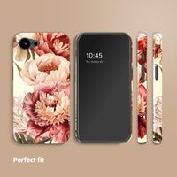 Selencia Vivid Back Cover with MagSafe Apple iPhone 17e / 16e - Vintage Peony