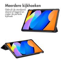 imoshion Trifold Bookcase Lenovo Idea Tab - Zwart
