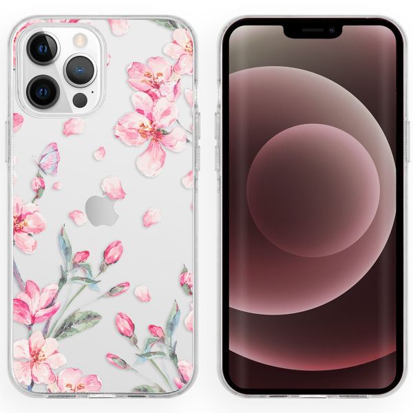 imoshion Design hoesje Apple iPhone 13 Pro Max - Bloem - Roze