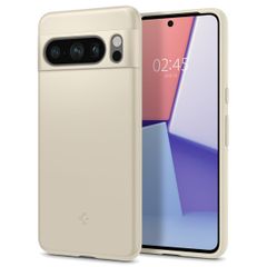 Spigen Thin Fit Backcover Google Pixel 8 Pro - Beige