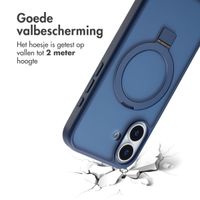 Accezz Ring Stand Backcover met MagSafe Apple iPhone 17 - Blauw