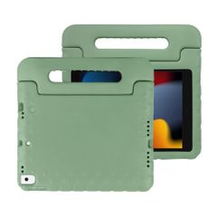 imoshion Kidsproof Backcover met handvat Apple iPad 9 (2021) 10.2 inch / iPad 8 (2020) 10.2 inch / iPad 7 (2019) 10.2 inch - Olive Green