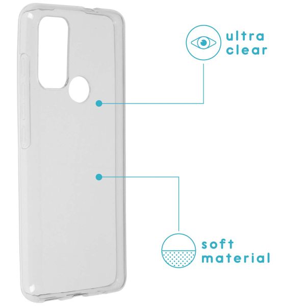 imoshion Softcase Backcover Motorola Moto G60s - Transparant