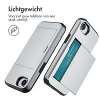 imoshion Backcover met pasjeshouder iPhone 16e - Grijs