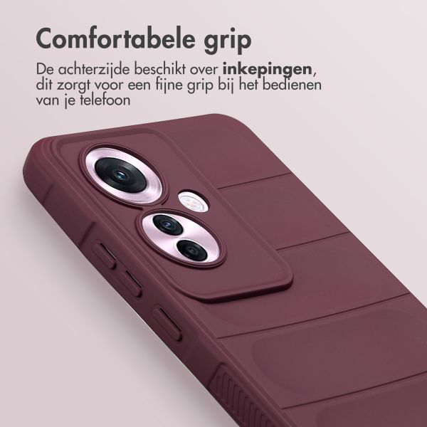 imoshion EasyGrip Backcover Oppo Reno 11 F - Aubergine