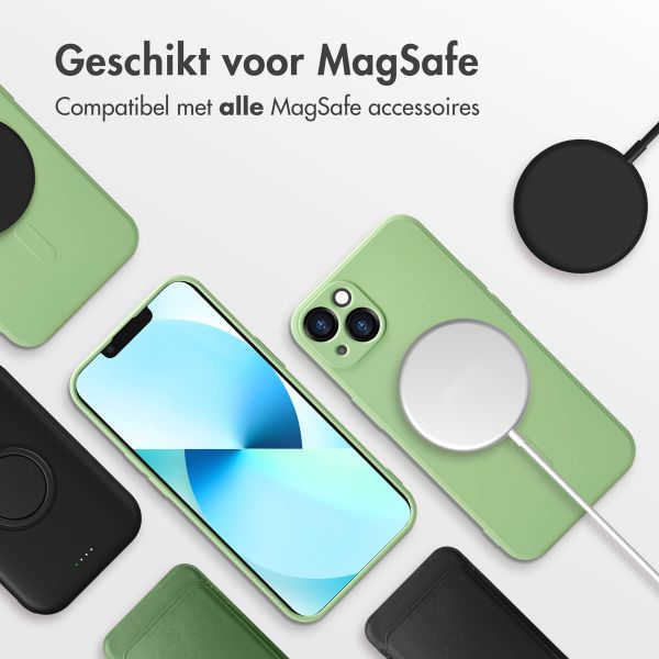 imoshion Color Backcover met MagSafe iPhone 13 - Groen