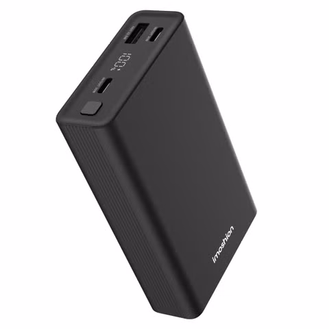imoshion Ultra Series Aluminium Powerbank 20.000 mAh - Quick Charge en Power Delivery - Black