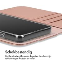 Accezz Wallet Softcase Bookcase Apple iPhone 14 Pro Max - Rosé Goud