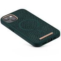 Njorð Collections Salmon Leather MagSafe Case iPhone 13 - Dark Green