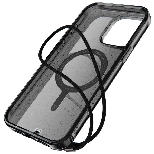 BodyGuardz Carve Backcover MagSafe Apple iPhone 16 Pro Max - Glitter Zwart