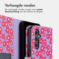 imoshion Design Bookcase Samsung Galaxy A54 (5G) - Dusty Rose Blossoms