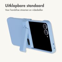imoshion Color Backcover met Stand Samsung Galaxy Z Flip 8 - Lichtblauw