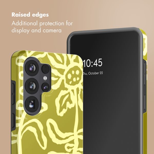 Selencia Vivid Back Cover Samsung Galaxy S26 Ultra - Chalky Bloom