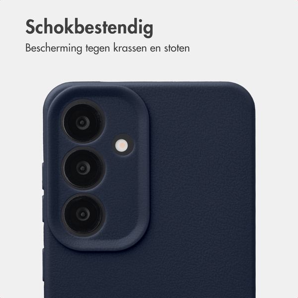 imoshion Texture Backcover Samsung Galaxy S25 - Donkerblauw