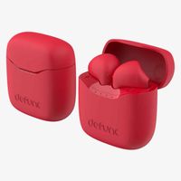 Defunc True Lite Earbuds - Draadloze oordopjes - Bluetooth draadloze oortjes - Met ENC noise cancelling functie - Red