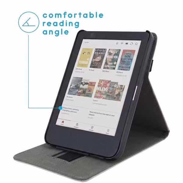 imoshion Stand Flipcase Kobo Clara Colour / BW - Lichtgroen