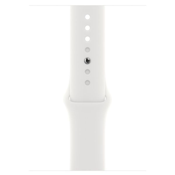 Apple Sport Band Apple Watch Series 1 t/m 11 / SE / Ultra (44/45/46/49 mm) - White