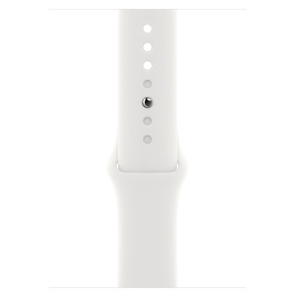 Apple Sport Band de Apple Watch Series 1 t/m 10 / SE / Ultra (2) (44/45/46/49 mm) - Wit