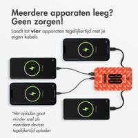 Ontwerp je eigen powerbank 10.000 mAh - Nederlands Elftal '88 - Met geïntegreerde kabels