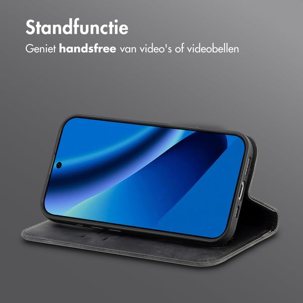 imoshion Slim Bookcase Google Pixel 10a - Zwart